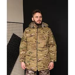Куртка чоловіча тактична демісезонна Туреччина ЗСУ Мультикам 8955 XXL хакі