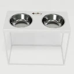 Hollky Base XL40 — миски на підставці для великих собак (2 × 1,8 л, висота 40 см) - мініатюра 9