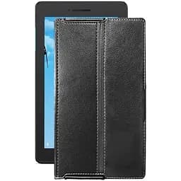 Чехол StatusCASE из экокожи для планшета Lenovo Tab E7 TB7104L Черный глянец