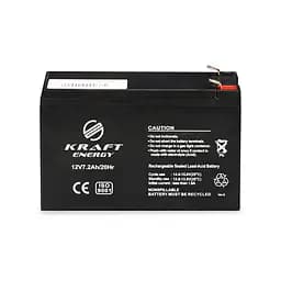 Акумуляторна батарея 12В 7.2Аг Kraft 12V7.2Ah/20Hr AGM свинцево-кислотна (44-00054) - мініатюра 2
