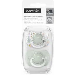 Пустышка Suavinex физиологическая Dreams 6-18 месяцев 2 шт. зеленая (308275)