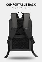 Рюкзак для ноутбука 15.6" Mark Ryden MR7003 надлегкий з вентильованою спинкою (Чорний) - мініатюра 6