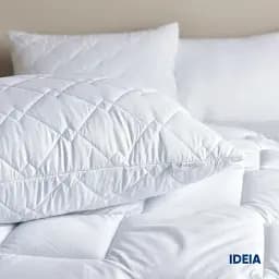 Подушка Ideia Classic Soft аналог лебединого пуху з внутрішньою подушкою 70х70 см біла (8-31137) - мініатюра 9
