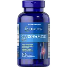 Глюкозамін Puritan's Pride Glucosamine HCl 680 мг 240 капсул