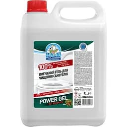 Гель для чищення санвузлів Balu Power Gel Strong Хвоя 5 л