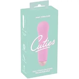 Мини вибратор Cuties Orion 12.4 см розовый