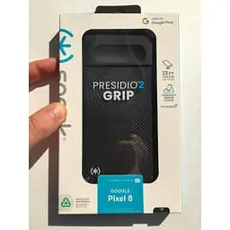 Оригінальний протиударний чохол Speck Presidio2 Grip для Google Pixel 8 (6.2") Black 150582-3205  - мініатюра 2
