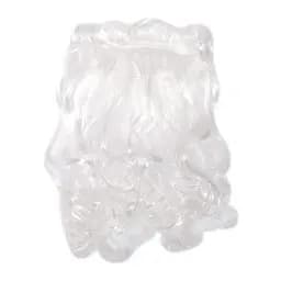 Новорічна Борода "Санта Клаус" Bambi 6241-16 білого кольору