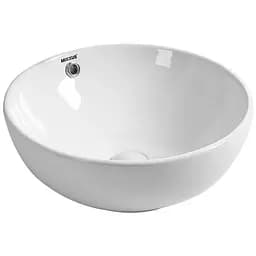 Умивальник накладний Mixxus Premium Ellipse-0205 430x430x175 мм з переливом MP6530, Білий