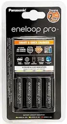 Зарядное устройство для Smart-Quick Charger + Аккумулятор Eneloop Pro NI-MH AA 2500 мАч 4 шт. Panasonic teh0018744