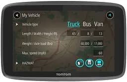 GPS-навігатор TomTom GO Professional 620 EU для вантажних автомобілів TIR - мініатюра 3