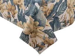 Скатертина Lefard Home Textile Versalles Flor Oceano 240х140 см водовідштовхувальна (715-309) - мініатюра 2