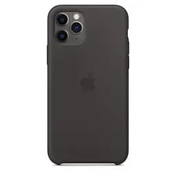 Чехол Silicone Case для Apple iPhone 11 Pro Max (Black) ААА [41564]