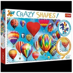Пазл Trefl Crazy Shapes Кольорові повітряні кулі 600 ел. (11112)
