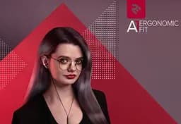 Навушники 2E A1 ErgonomicFit Mic Red (2E-IEA1RD) - мініатюра 4