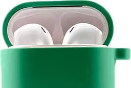 Чохол Silicone Case + Carabine для Apple AirPods Spearmint [97527] - мініатюра 2