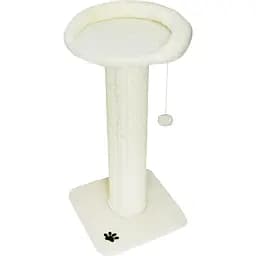 Когтеточка для кошек Lucky Pet Прана Макси 38х38х77 см белая