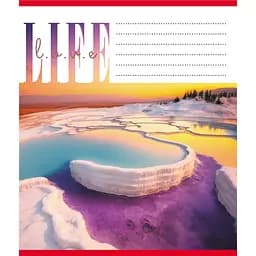 Зошит загальний "Люблю життя" 060-959062L-3 в лінію, 60 аркушів