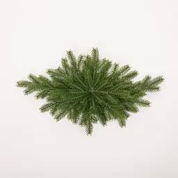 Новорічна хвойна гірлянда лита  Lugi TD-NSTGR1 зелена Північна зірка 60х35 см