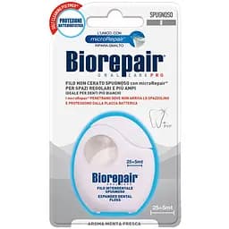 Відбілююча зубна нитка-флос Biorepair, 30 м