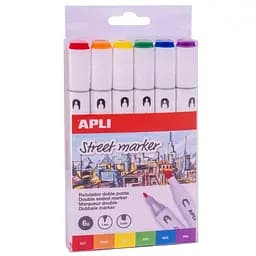 Набор маркеров Apli Kids 6 цветов (18431)