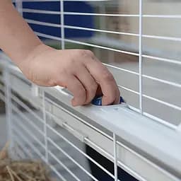 Ferplast BARN 120 продумана та укомплектована двоповерхова клітка для кролика та середніх гризунів - мініатюра 2