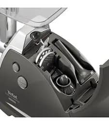Tefal М'ясорубка HV8 Successor, 2200Вт, 4.5кг/хв, 3 решітки, насадка для ковбас, кеббе, 4 терки, пластик/метал, чорний - мініатюра 4