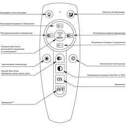 Світильник стельовий Miorro LED Isola з пультом ДУ та APP 80W 500х500х100 мм золото (51-313-015) - мініатюра 5
