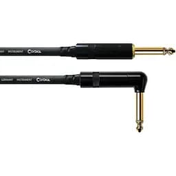 Инструментальный кабель Cordial Jack 6.3 - Jack 6.3 угловой CCI 6 PR