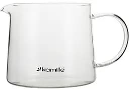 Чайник скляний заварювальний зі знімним ситечком Kamille 600 мл kuh0009145 - мініатюра 6