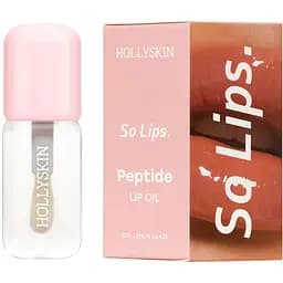 Уцінка. Зволожувальна олія для губ Hollyskin So Lips. Peptide Lip Oil 001. Lemon Glaze (0417h)  - мініатюра 1
