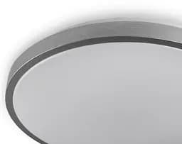 Стельовий світильник Ring матовий 80W 480 x 60 мм 3000К-6500К з ДК срібний - мініатюра 2