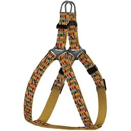 Шлея для собак дрібних порід BronzeDog Urban Art Алекса XS 33-40 см