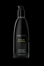 Лубрикант на водній основі гіпоалергенний без гліцерину Wicked Aqua Sensitive 240 ml