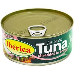 Тунец Iberica для салатов, в собственном соку, 150 г
