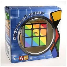 Кубик Smart Cube 3х3 Райдужний чорний (SC361)