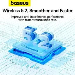 Навушники Baseus Bowie M1 True Wireless Earphones чорні - мініатюра 10