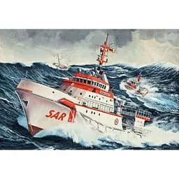 Збірна модель Revell Пошуково-рятувальне судно Hermann Marwede рівень 4, масштаб 1:200, 78 деталей (RVL-05812) - мініатюра 11