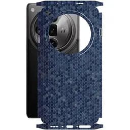 Захисна плівка StatusSKIN для Oppo Find X7 Ultra Корпус Вініл Соти сині