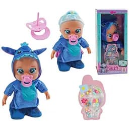 Пупс, 30 см, на батарейках, двигается, песня на английском языке, пустышка, набор украшений