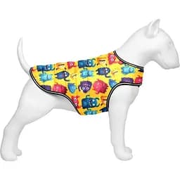 Курточка-накидка для собак Waudog Clothes Мохнаті монстри S