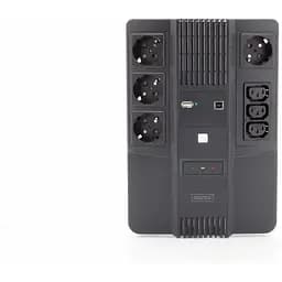 Джерело безперебійного живлення Digitus All-in-One, 800VA/480W, LED, 4xSchuko/3xC13, RJ45, USB - мініатюра 2