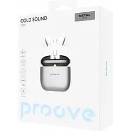 Навушники Proove Cold Sound TWS Silver/White [TWCS00010002] [104456] - мініатюра 9