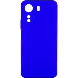 Чохол Ummi Lakshmi Silicone Cover Full Camera (AA) для Google Pixel 7 Pro Синій / Iris