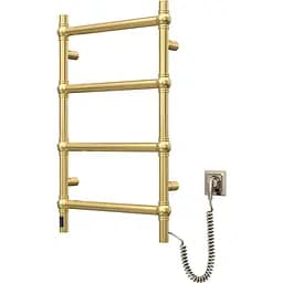 Електрична рушникосушка Navin Retro 500x800 Sensor права, золото 10-012033-4860, Золотий, Праве, Електронний - мініатюра 3