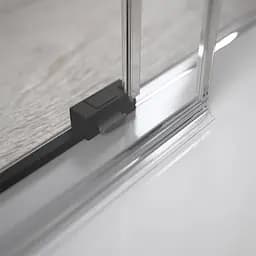 Душові двері Radaway Idea Black KDJ 100x200,5 фронтальна ліва частина (387040-54-01L) - мініатюра 4
