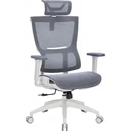 Офісне крісло OfficePro Elegant OC660-W-DG-DG White/Dark Gray [148665] - мініатюра 6