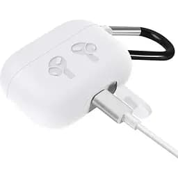 Чохол BeCover Silicon Protection для Apple AirPods Pro White (704505) - мініатюра 3