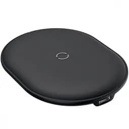 Бездротовий зарядний пристрій Baseus Cobble Wireless Charger 15W WXYS-01 Black - мініатюра 4