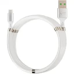 Кабель USB с магнитами Krazi Super KZ-UC001m MicroUSB White